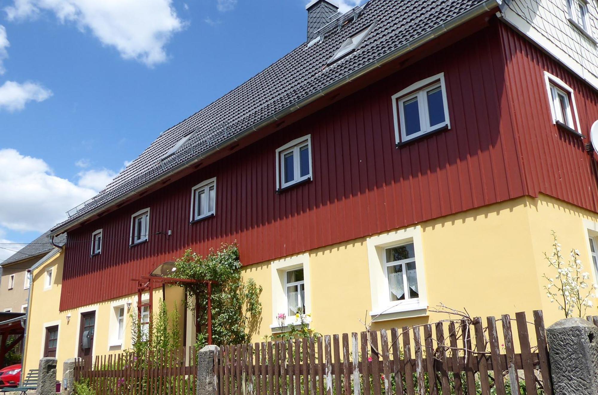 Fewo Dorn Eg Haus Sandsteinliebe 赛博尼茨 外观 照片